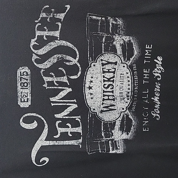Urban Nation Tennessee Whiskey Rhinestone Tee | Size Large - Picture 2 of 5